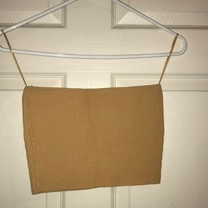 mustard tube top